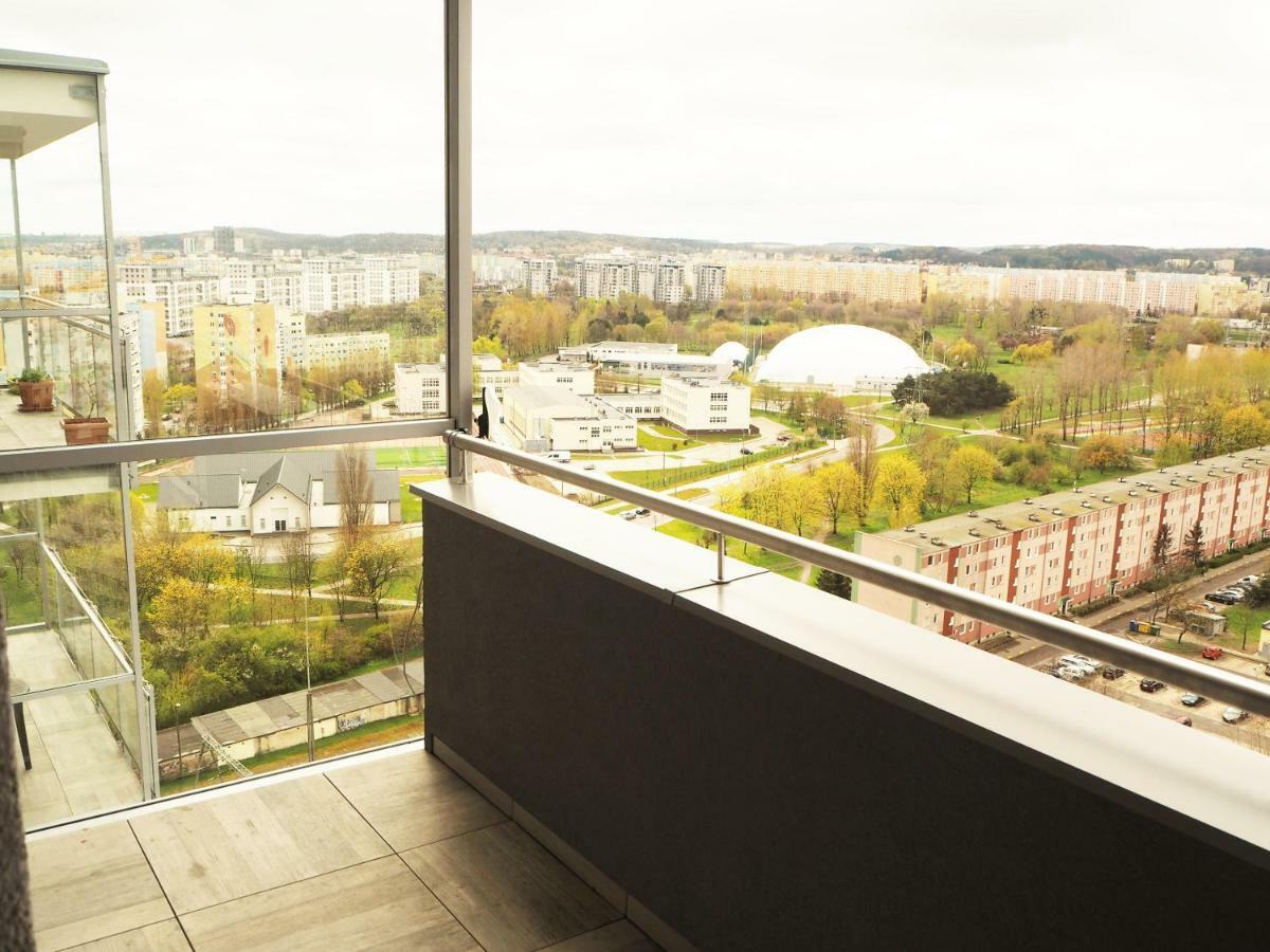 Apartament Widok Apartman Gdańsk Kültér fotó