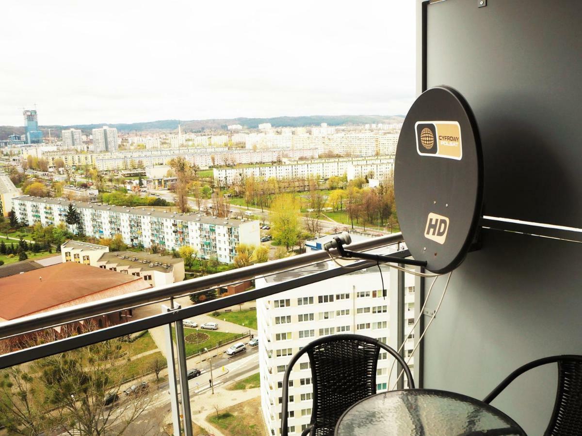 Apartament Widok Apartman Gdańsk Kültér fotó